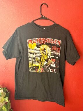 Vintage Style Iron Maiden "Killers" Band T-Shirt – Size M
